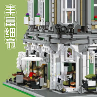 Thumbnail for Building Blocks MOC Expert Creator City Corner Jazz Cafe Bricks Toy 89100 Construction Set Toys - 10