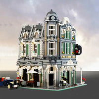 Thumbnail for Building Blocks MOC Expert Creator City Corner Jazz Cafe Bricks Toy 89100 - 8
