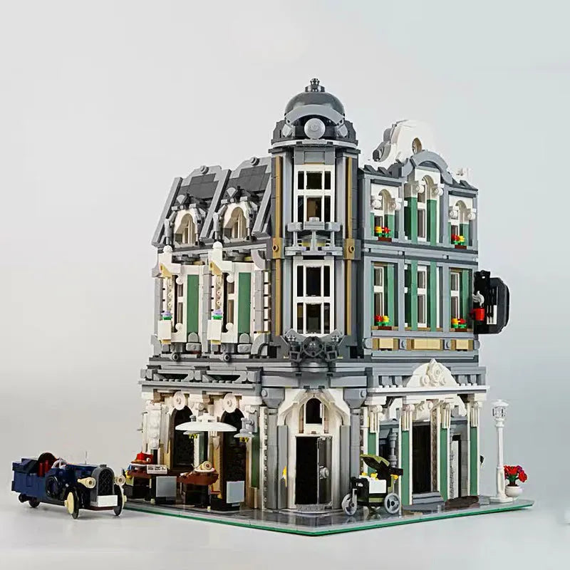 Building Blocks MOC Expert Creator City Corner Jazz Cafe Bricks Toy 89100 - 4
