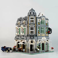 Thumbnail for Building Blocks MOC Expert Creator City Corner Jazz Cafe Bricks Toy 89100 Construction Set Toys - 4