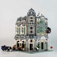 Thumbnail for Building Blocks MOC Expert Creator City Corner Jazz Cafe Bricks Toy 89100 - 4