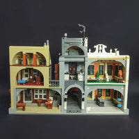 Thumbnail for Building Blocks MOC Expert Creator City Lisbon Tram Station Bricks Toy 89132 - 10