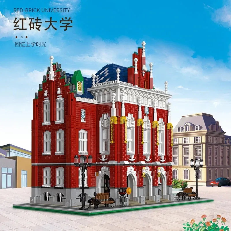 Building Blocks MOC Expert Creator City University Bricks Toy 89123 - 5