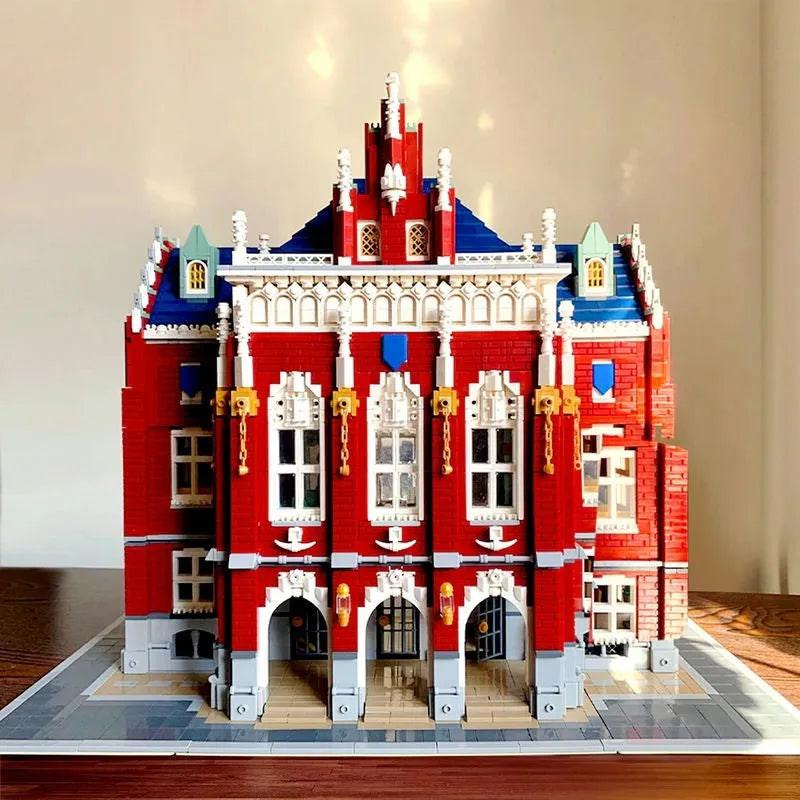 Building Blocks MOC Expert Creator City University Bricks Toy 89123 - 4