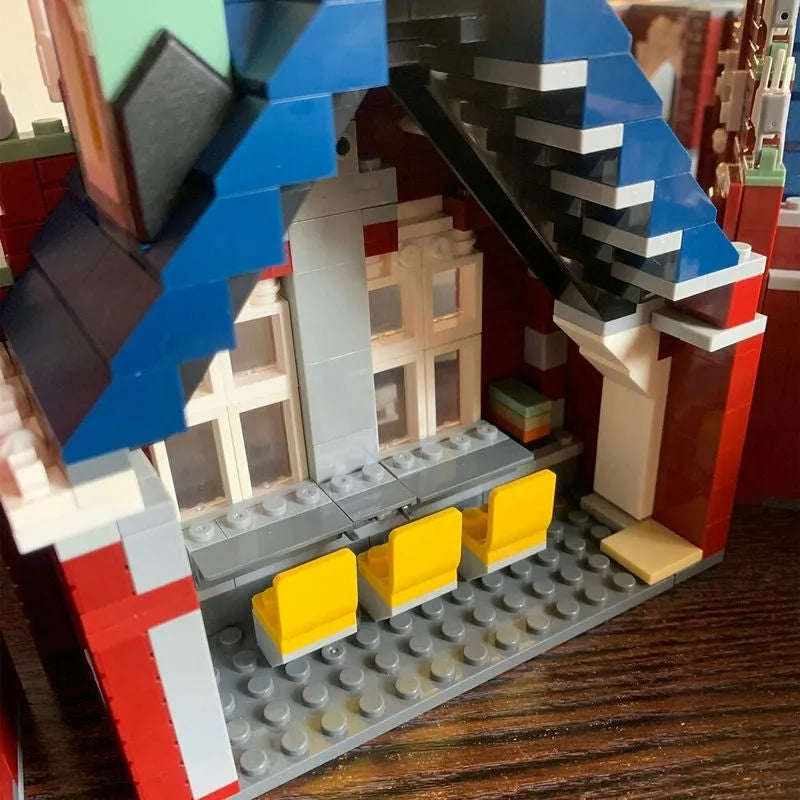 Building Blocks MOC Expert Creator City University Bricks Toy 89123 - 8