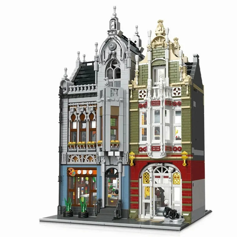 Building Blocks MOC Expert Creator City Weapon Museum Shop Bricks Toys - 1
