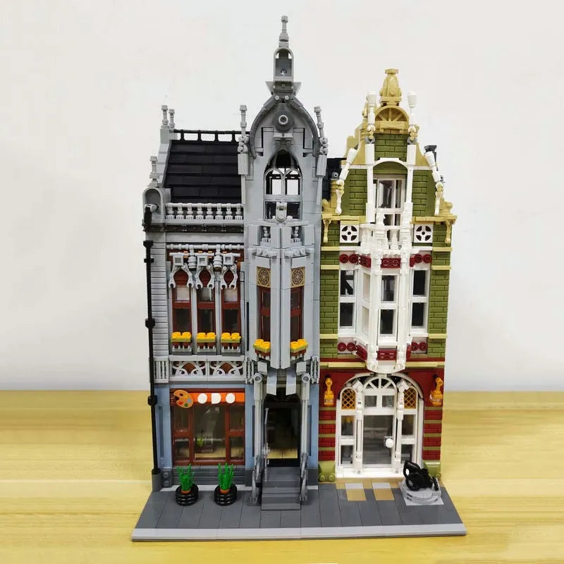 Building Blocks MOC Expert Creator City Weapon Museum Shop Bricks Toys - 15