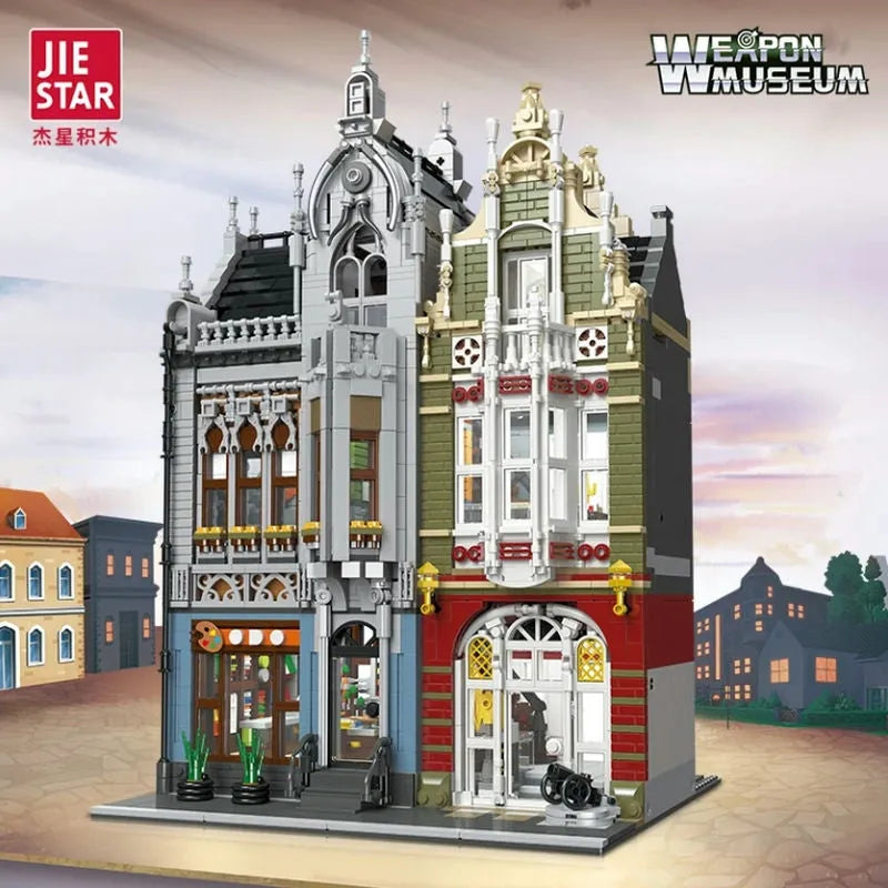 Building Blocks MOC Expert Creator City Weapon Museum Shop Bricks Toys - 2