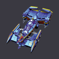 Thumbnail for Building Blocks MOC Expert Formula NP1 Racing Car Bricks Toys 92030 Construction Set Toys - 8