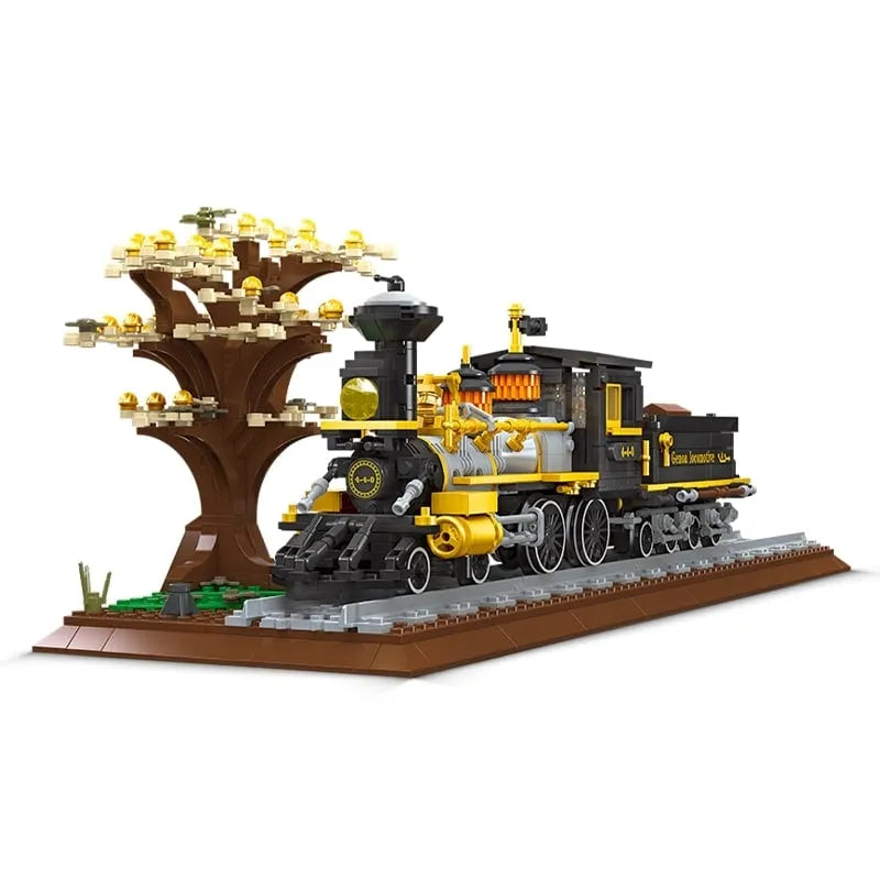 MOC Genoa Locomotive Building Blocks Train Set 59010
