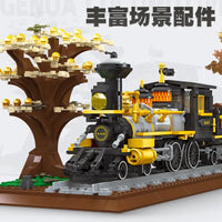Thumbnail for Building Blocks MOC Genoa Locomotive City Train Bricks Toys 59010 - 4