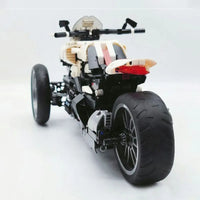 Thumbnail for Building Blocks MOC Honda Neo Wing Bike RC Motorcycle Bricks Toy 91024 - 6