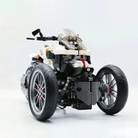 Thumbnail for Building Blocks MOC Honda Neo Wing Bike RC Motorcycle Bricks Toy 91024 - 10