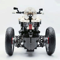 Thumbnail for Building Blocks MOC Honda Neo Wing Bike RC Motorcycle Bricks Toy 91024 Construction Set Toys - 11