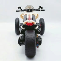 Thumbnail for Building Blocks MOC Honda Neo Wing Bike RC Motorcycle Bricks Toy 91024 - 7