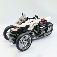 Thumbnail for Building Blocks MOC Honda Neo Wing Bike RC Motorcycle Bricks Toy 91024 - 12