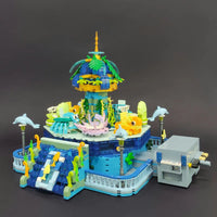Thumbnail for Building Blocks MOC Idea Experts Underwater Ocean Spin Bricks Kids Toys - 2