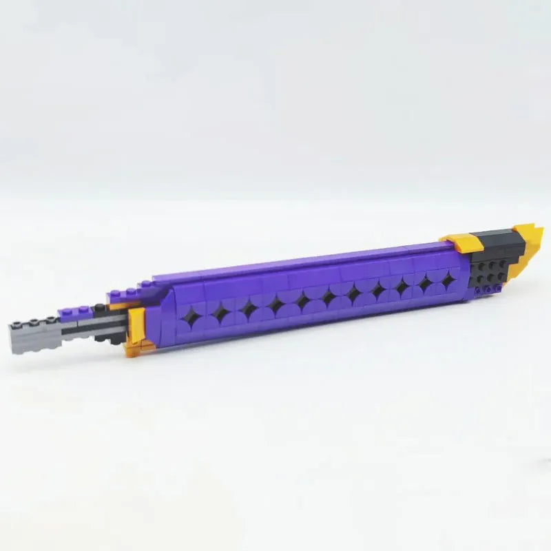 Building Blocks MOC Idea Movie Games Amenoma Kageuchi Knife Bricks Toy Construction Set Toys - 4