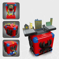 Thumbnail for Building Blocks MOC Ideas Expert Spider Mecha Box Bricks Kids Toys Construction Set Toys - 3