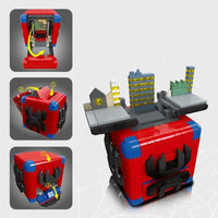 Thumbnail for Building Blocks MOC Ideas Expert Spider Mecha Box Bricks Kids Toys - 3