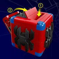Thumbnail for Building Blocks MOC Ideas Expert Spider Mecha Box Bricks Kids Toys Construction Set Toys - 5