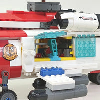 Thumbnail for Building Blocks MOC Military MH-60T Armed Rescue Helicopter Bricks Toys - 14