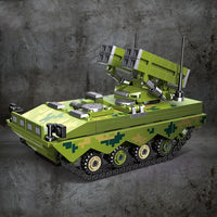 Thumbnail for Building Blocks MOC Military Red Arrow 10 Anti Tank Missile Bricks Toy - 5