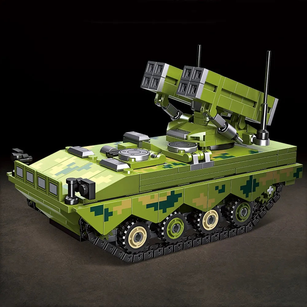 Building Blocks MOC Military Red Arrow 10 Anti Tank Missile Bricks Toy Construction Set Toys - 6