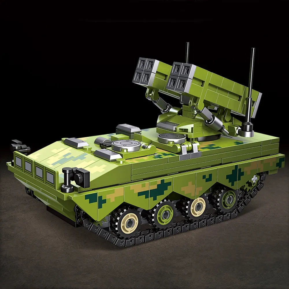Building Blocks MOC Military Red Arrow 10 Anti Tank Missile Bricks Toy - 6