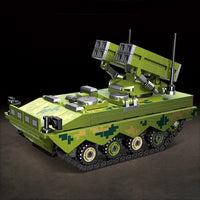 Thumbnail for Building Blocks MOC Military Red Arrow 10 Anti Tank Missile Bricks Toy - 6