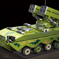 Thumbnail for Building Blocks MOC Military Red Arrow 10 Anti Tank Missile Bricks Toy Construction Set Toys - 3