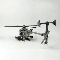 Thumbnail for Building Blocks MOC Military Rocket Attack Bird Helicopter Bricks Toys - 5