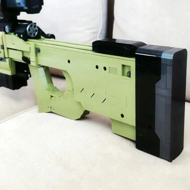 Building Blocks MOC Military Super AWP Sniper Rifle Gun Bricks Toy 58022 - 6