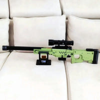 Thumbnail for Building Blocks MOC Military Super AWP Sniper Rifle Gun Bricks Toy 58022 - 5