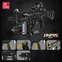 Thumbnail for Building Blocks MOC Military UMP45 SMG Gun Assault Rifle Bricks Toy - 2