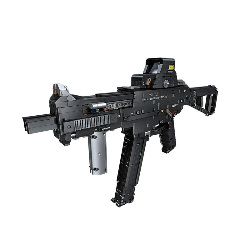 Building Blocks MOC Military UMP45 SMG Gun Assault Rifle Bricks Toy - 1