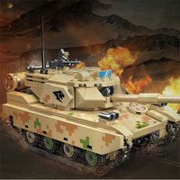 Thumbnail for Building Blocks MOC Military WW2 Type 15 Light Tank Bricks Toy 61059 - 6