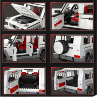 Thumbnail for Building Blocks MOC Off Road Car AWD G65 Truck SUV Bricks Toys 92002 - 3