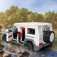 Thumbnail for Building Blocks MOC Off Road Car AWD G65 Truck SUV Bricks Toys 92002 - 5