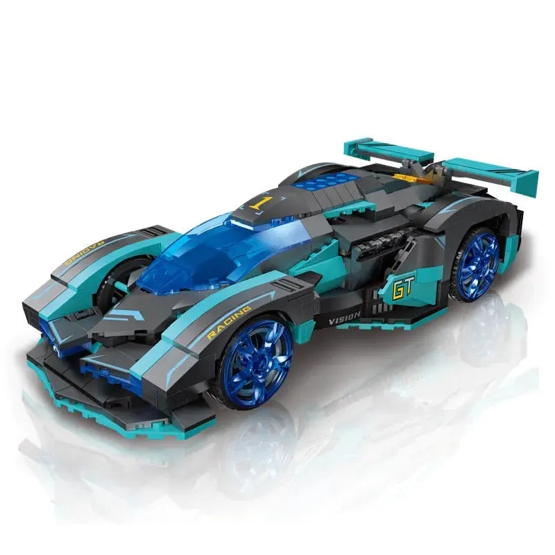 Building Blocks MOC RC APP Concept Racing Vision GT Car Bricks Toys 92019 - 1