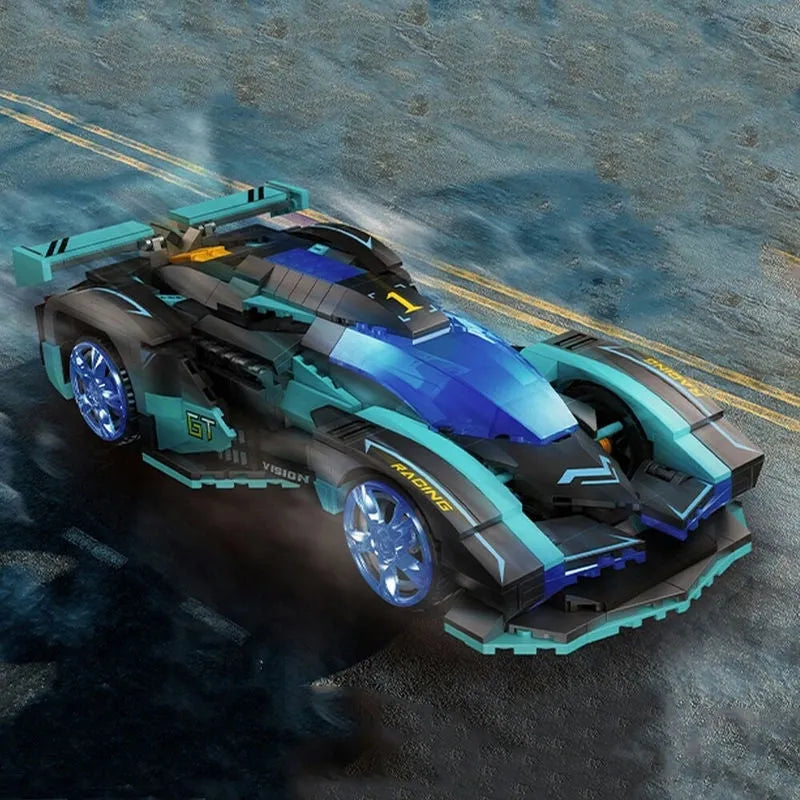 Building Blocks MOC RC APP Concept Racing Vision GT Car Bricks Toys 92019 Construction Set Toys - 6
