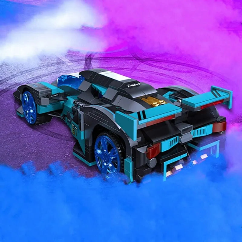 Building Blocks MOC RC APP Concept Racing Vision GT Car Bricks Toys 92019 Construction Set Toys - 4