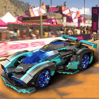 Thumbnail for Building Blocks MOC RC APP Concept Racing Vision GT Car Bricks Toys 92019 Construction Set Toys - 5