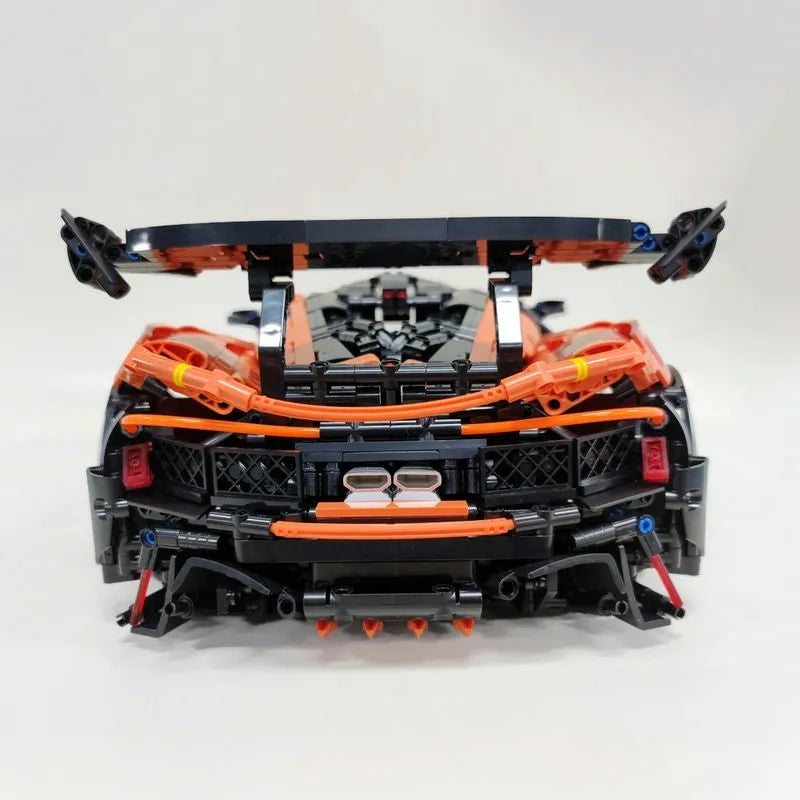 Building Blocks MOC RC Motorized P1 Hypercar Super Racing Car Bricks Toy 91104 - 3