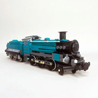 Thumbnail for Building Blocks MOC Retro Steam Train Locomotive Bricks Toys 59020 Construction Set Toys - 11