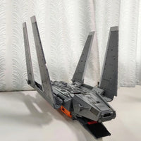 Thumbnail for Building Blocks MOC Star Wars Rogue Cargo Shuttle Spaceship Bricks Toy - 4