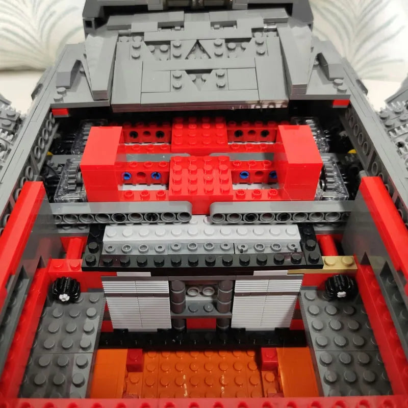 Building Blocks MOC Star Wars Rogue Cargo Shuttle Spaceship Bricks Toy - 12