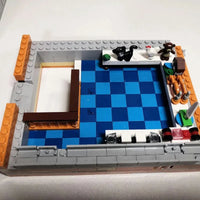 Thumbnail for Building Blocks MOC Street Expert City Clock Tower Square Bricks Toy 89103 - 10