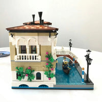 Thumbnail for Building Blocks MOC Street Expert Little Venice City Bricks Toy 89122 - 7