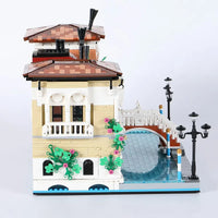 Thumbnail for Building Blocks MOC Street Expert Little Venice City Bricks Toy 89122 - 12